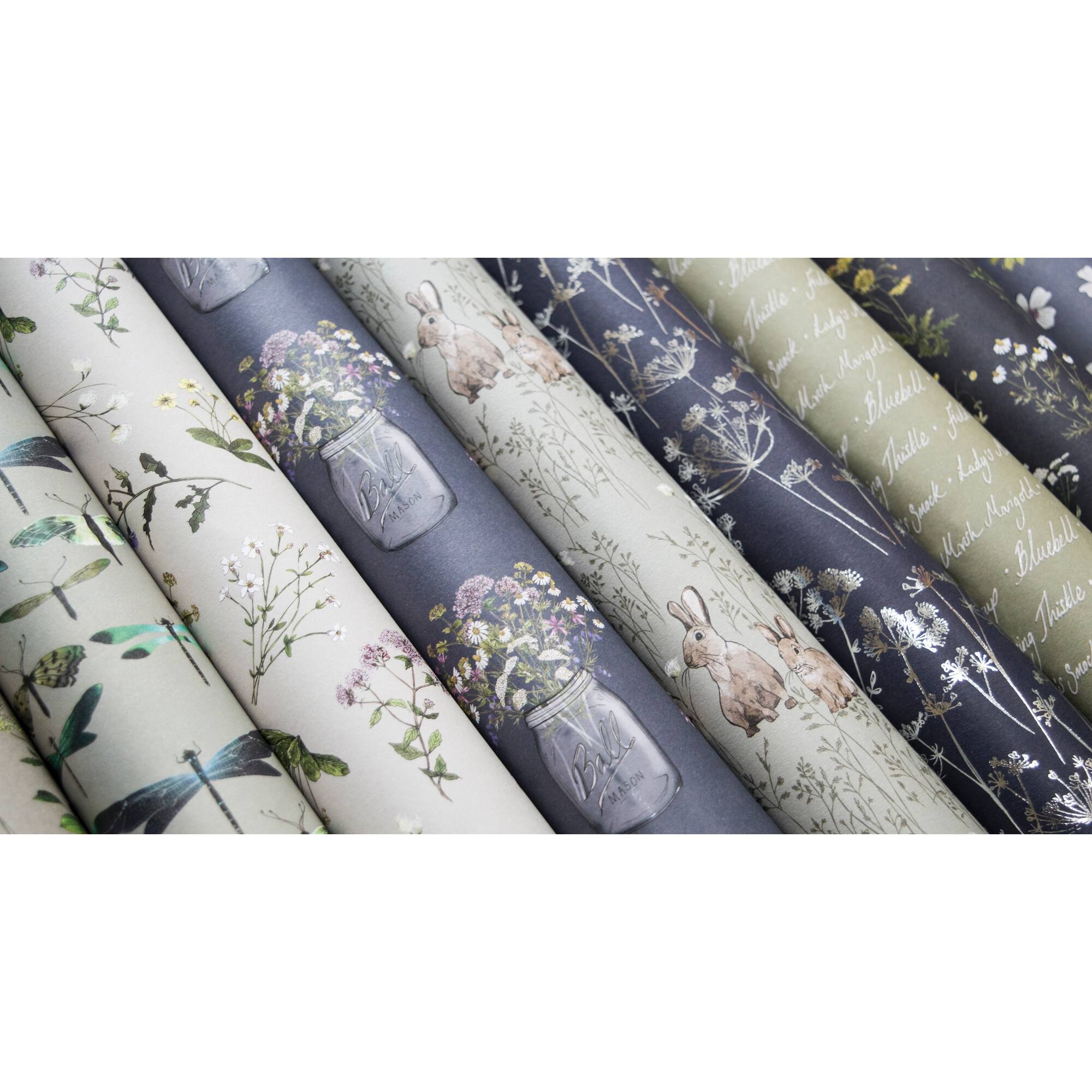 Craft Consortium Double-Sided Paper Pad 6" x 6" 40 ct. Wildflower Meadow